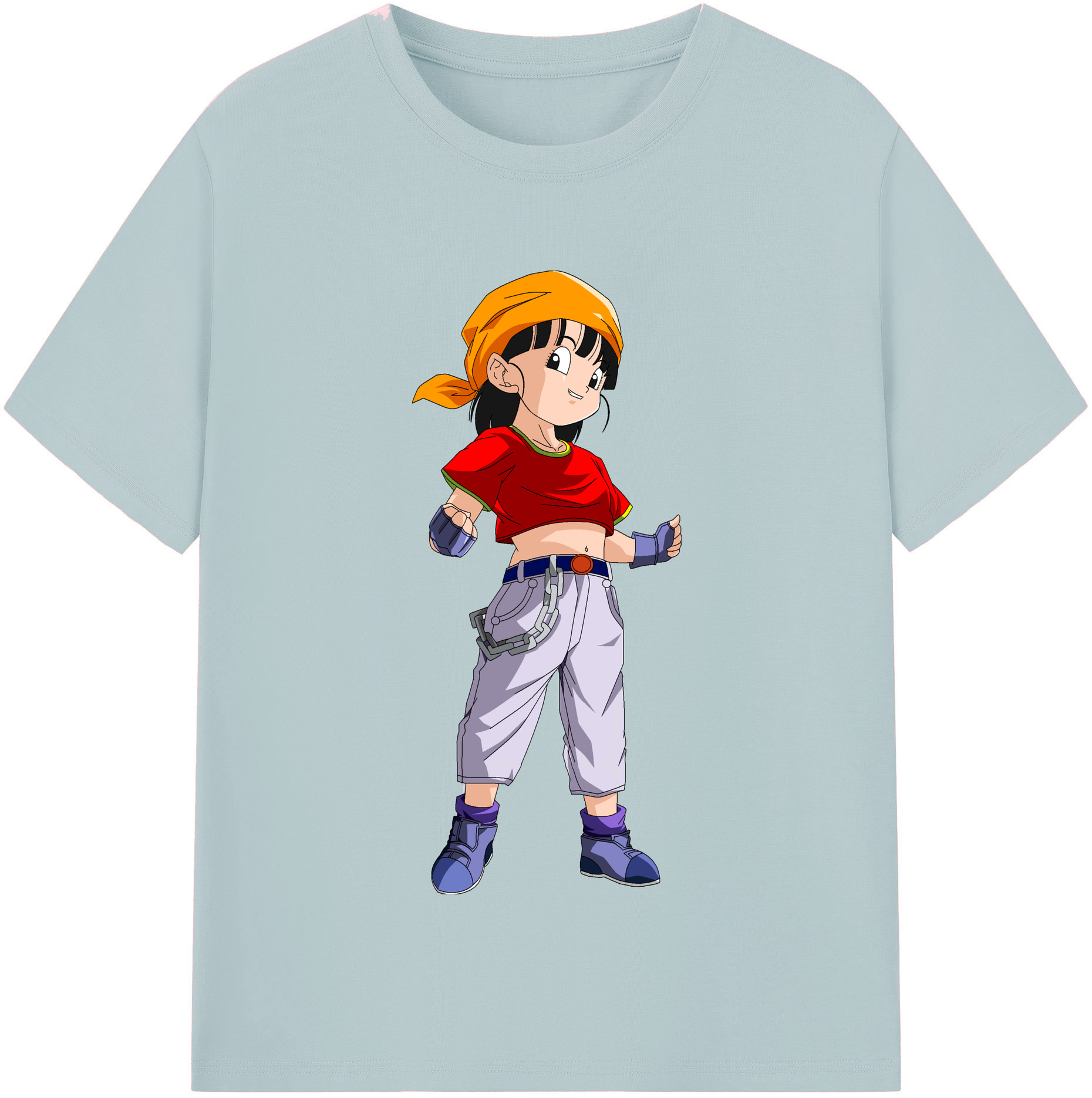 （画像用） ドラゴンボール パン DRAGON BALL Pan 綿100％半袖Tシャツ（フロントプリント）